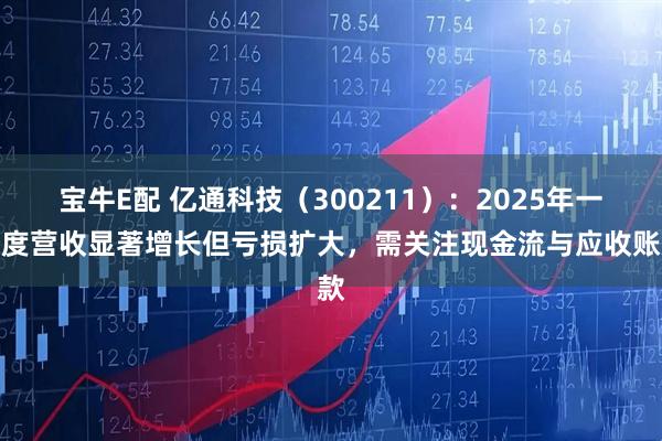 宝牛E配 亿通科技（300211）：2025年一季度营收显著增长但亏损扩大，需关注现金流与应收账款