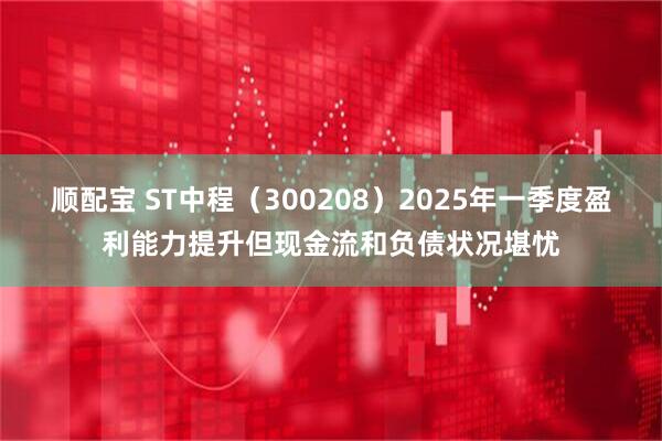 顺配宝 ST中程（300208）2025年一季度盈利能力提升但现金流和负债状况堪忧